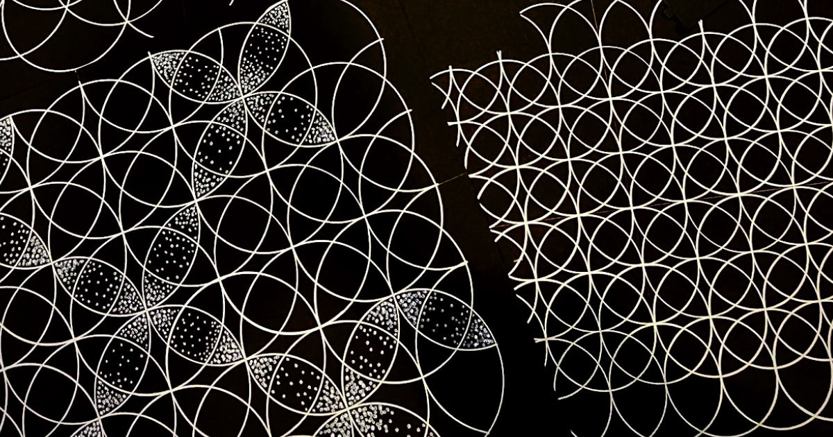 Geometric Detailed Pattern On Lightness & Beings: Geometric Pattern Workshop